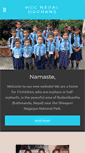 Mobile Screenshot of nepal-orphans.com