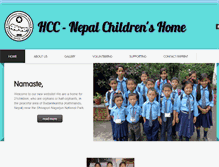 Tablet Screenshot of nepal-orphans.com